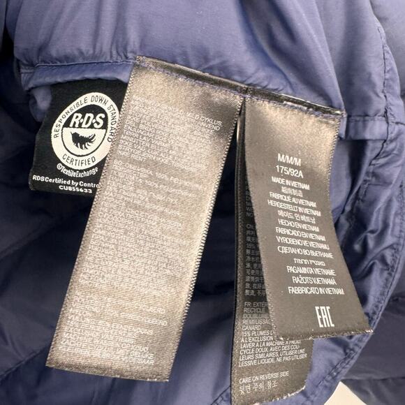 Marmot Men's Highlander Full Zip Down Jacket Arctic Navy Size Medium NWT - Picture 12 of 13